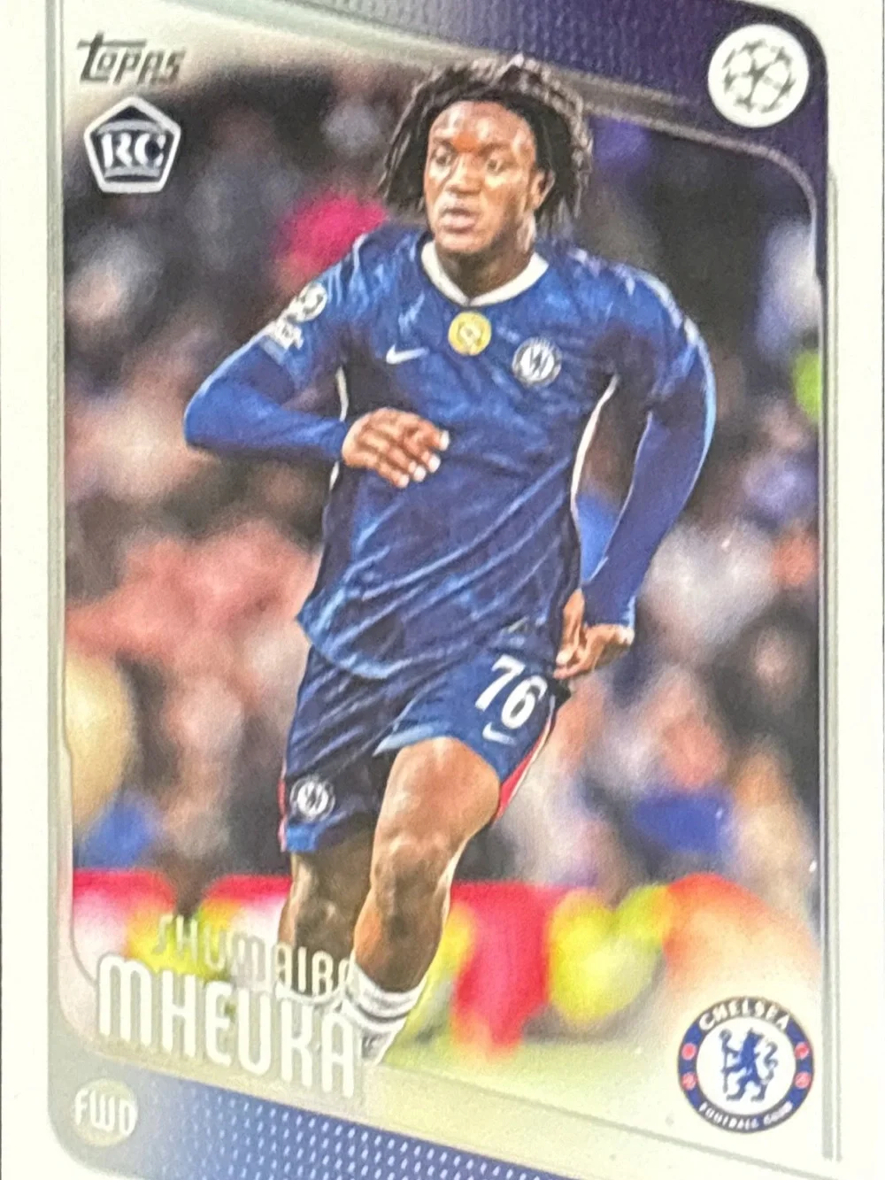 Topps Chelsea Shumaira Mheuka Rookie Soccer Card